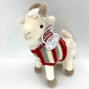 Pier 1 Baby Liam The Llama Goat Plush Christmas